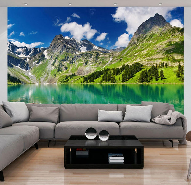 Wall mural - Mountain lake-TipTopHomeDecor