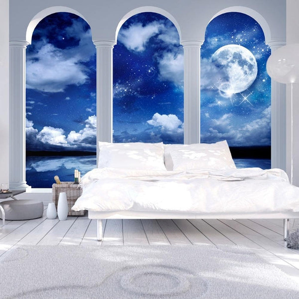 Wall mural - Night in Greece-TipTopHomeDecor