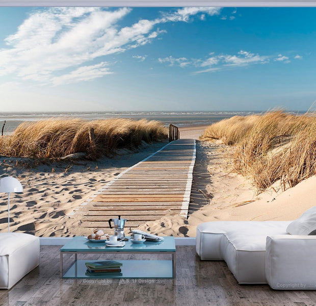 Wall mural - North Sea beach, Langeoog-TipTopHomeDecor