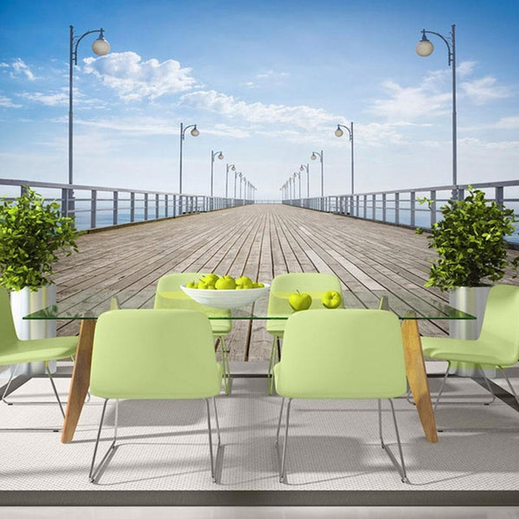 Wall mural - On the pier-TipTopHomeDecor