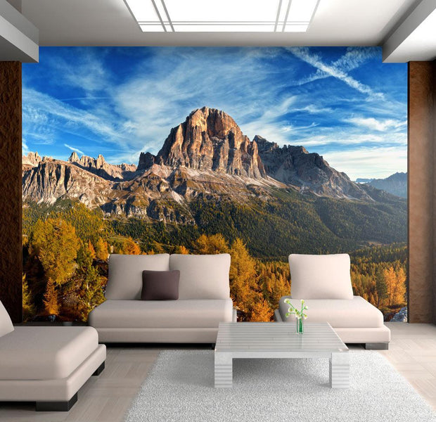 Wall mural - Panoramic view of Italian Dolomites-TipTopHomeDecor