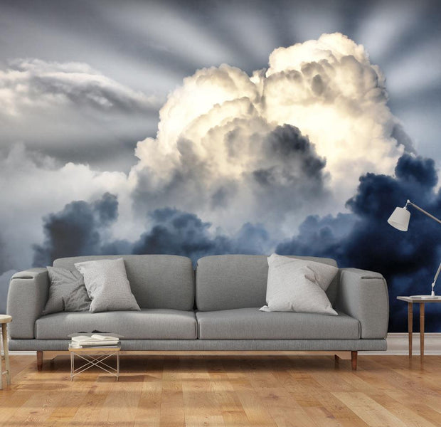 Wall mural - Rays in the sky-TipTopHomeDecor