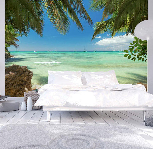 Wall mural - Relaxing on the beach-TipTopHomeDecor