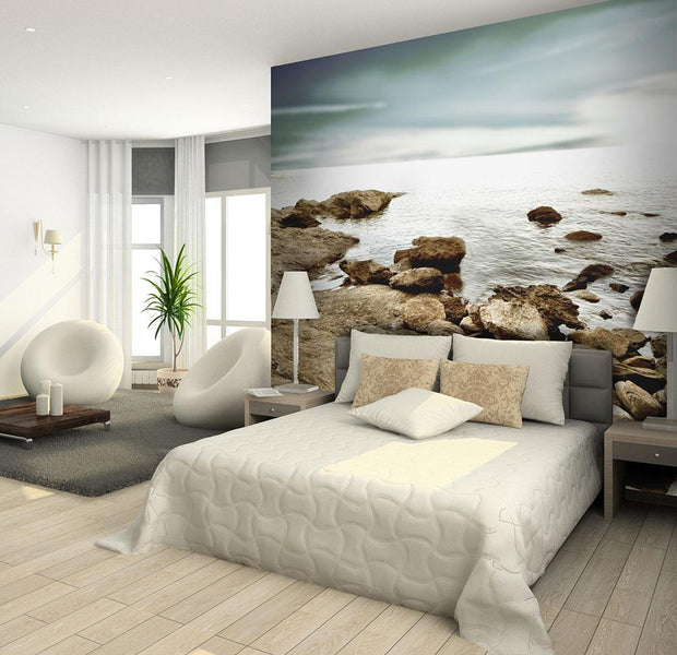 Wall mural - Rocky beach-TipTopHomeDecor