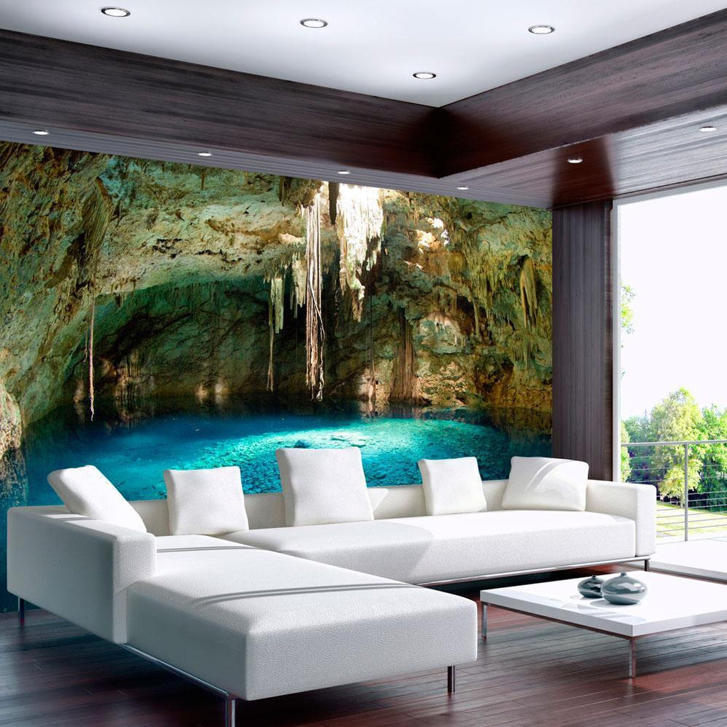 Landscape Wallpaper Wall Mural - Stalactite Cave