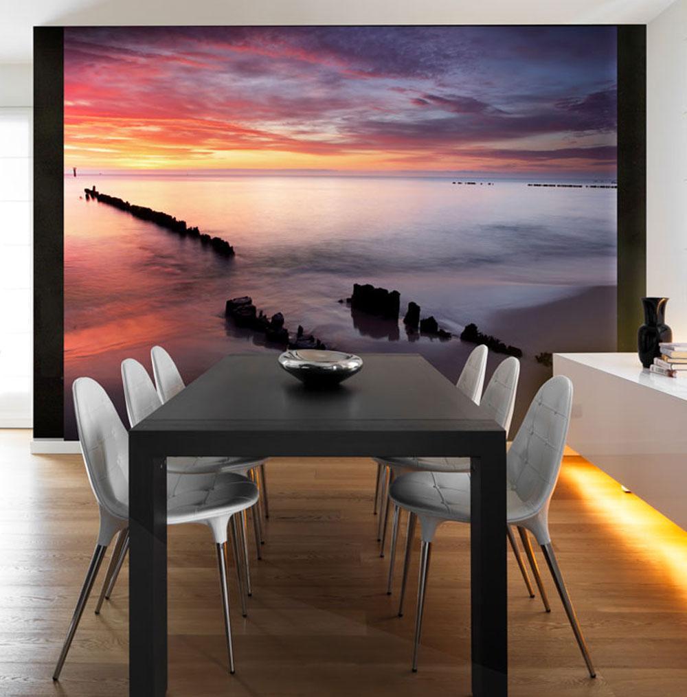 Wall mural - Sunrise over the Baltic Sea-TipTopHomeDecor