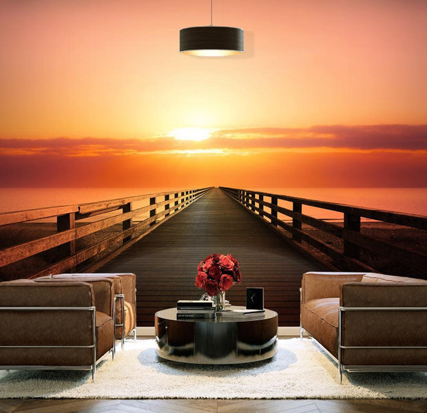 Wall mural - Sunset Ceremony-TipTopHomeDecor
