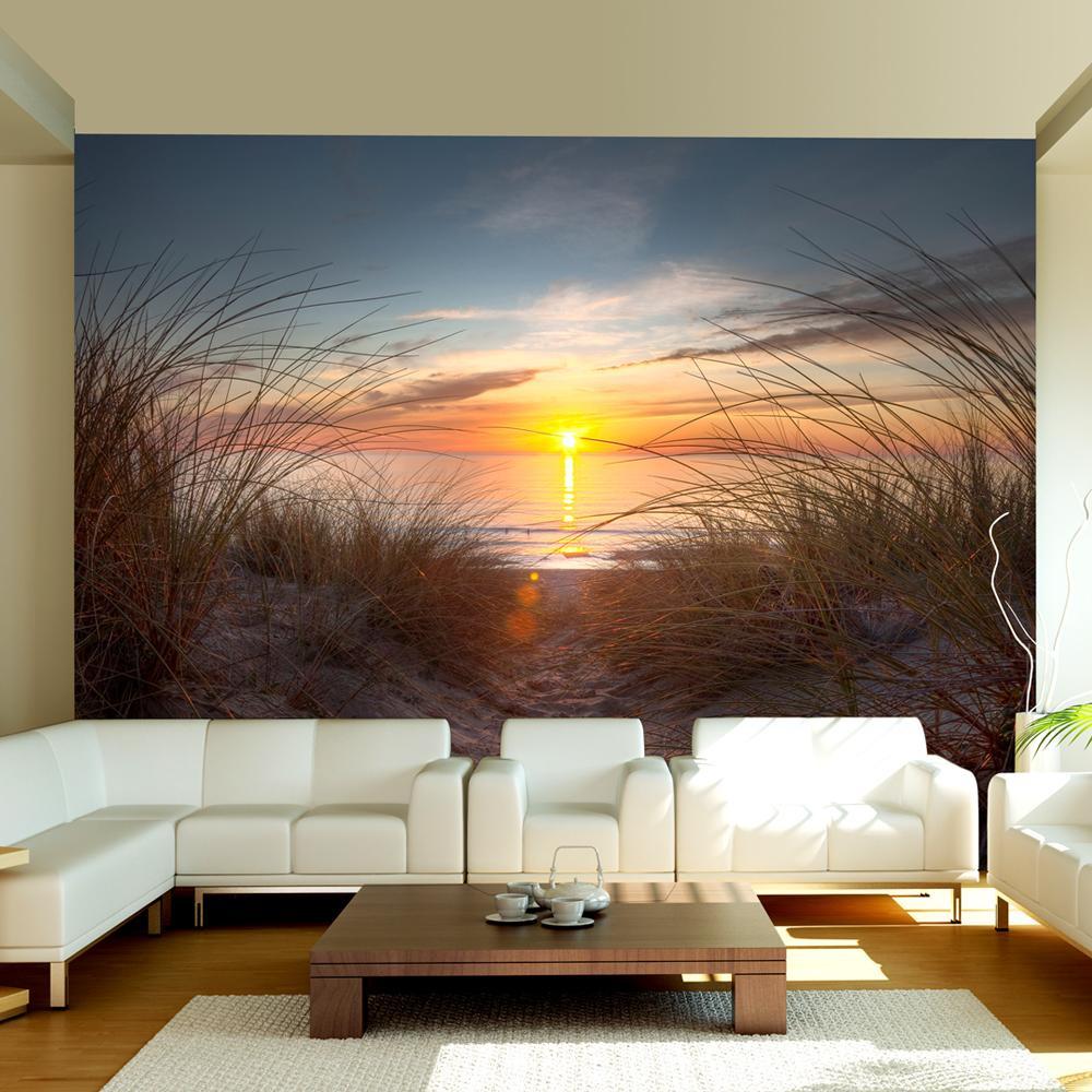 Wall mural - Sunset over the Atlantic Ocean-TipTopHomeDecor