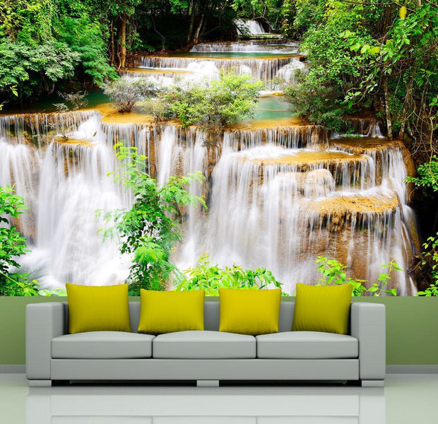 Wall mural - Thai waterfall-TipTopHomeDecor