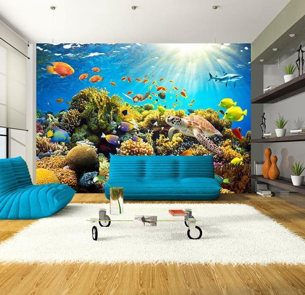 Wall mural - Underwater Land-TipTopHomeDecor