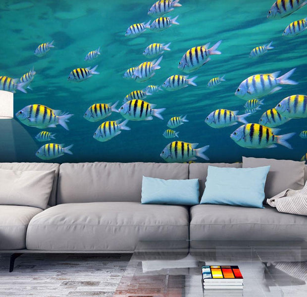 Wall mural - Underwater landscape - Caribbean-TipTopHomeDecor