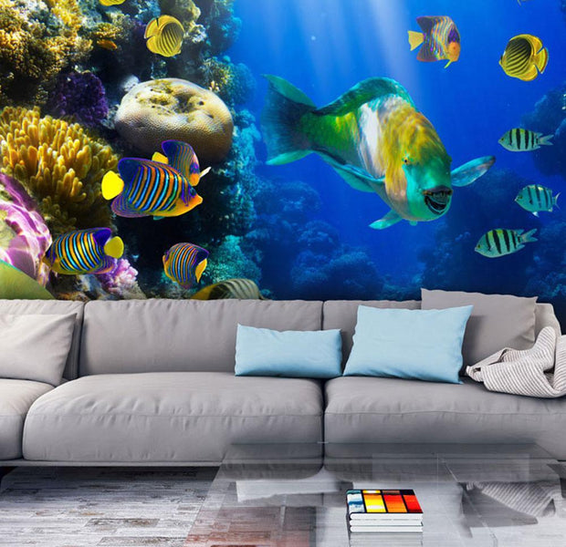 Wall mural - Underwater paradise-TipTopHomeDecor