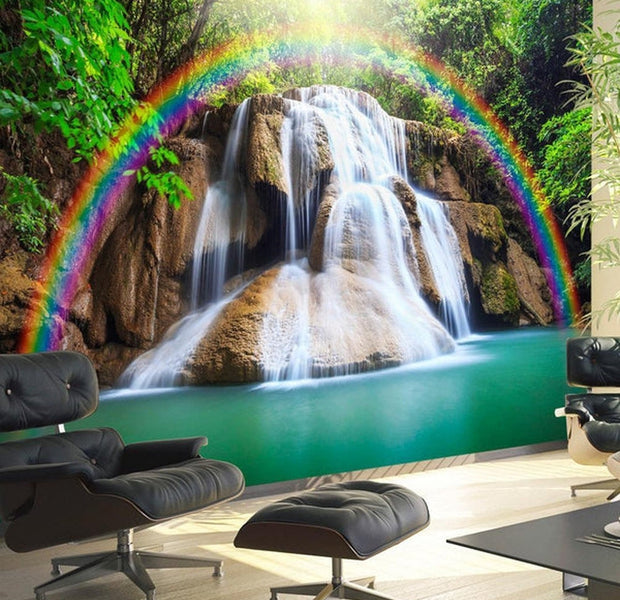 Wall mural - Waterfall of Fulfilled Wishes-TipTopHomeDecor