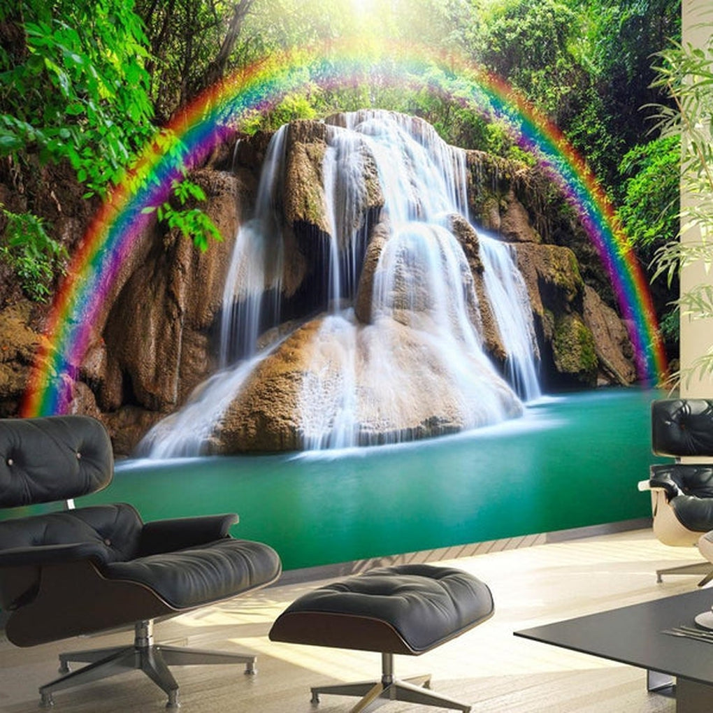 Wall mural - Waterfall of Fulfilled Wishes-TipTopHomeDecor