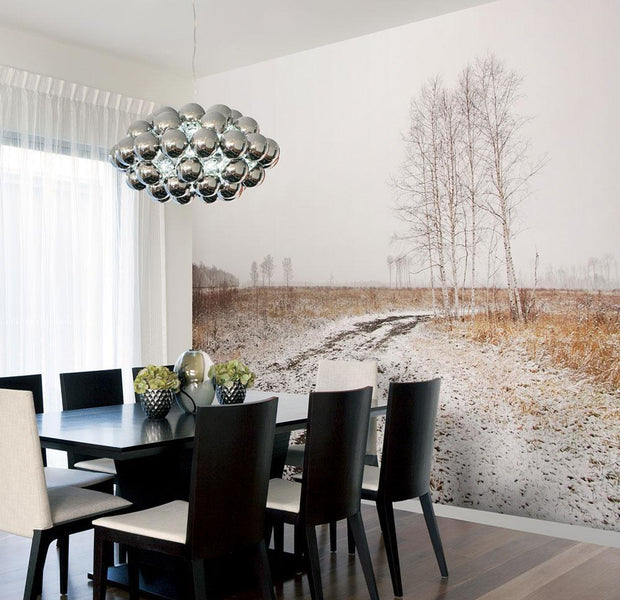 Wall mural - Winter field-TipTopHomeDecor