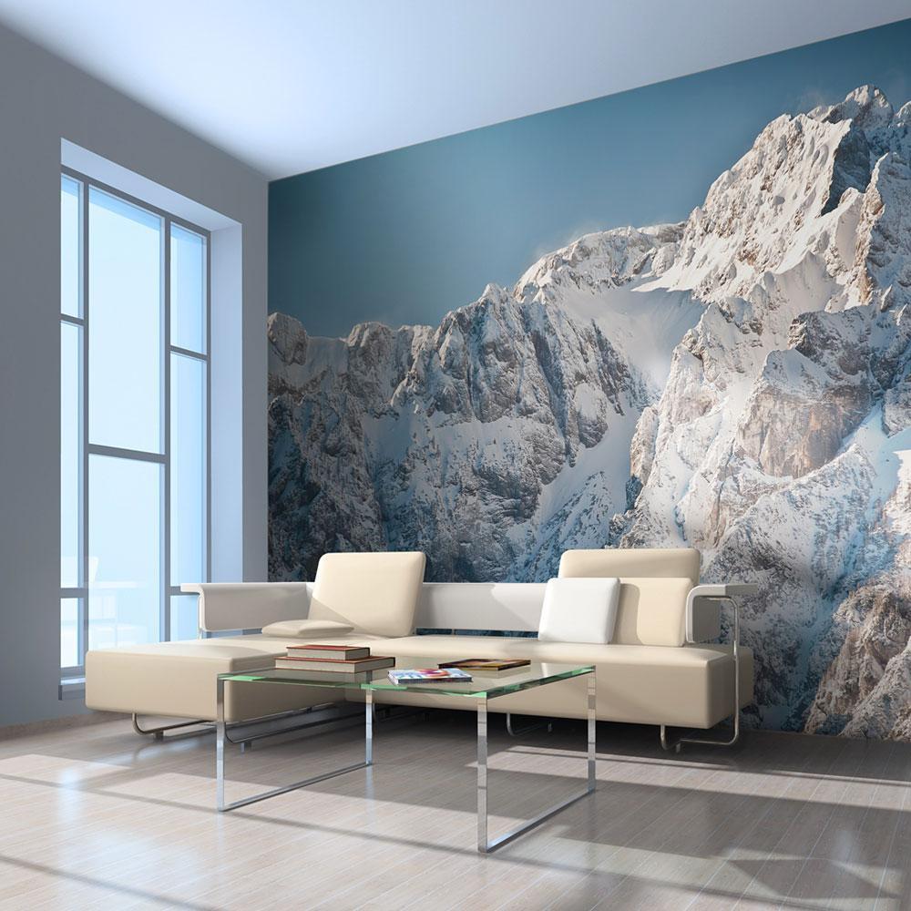 Wall mural - Winter in the Alps-TipTopHomeDecor