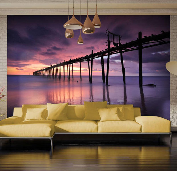 Wall mural - Wooden pier-TipTopHomeDecor