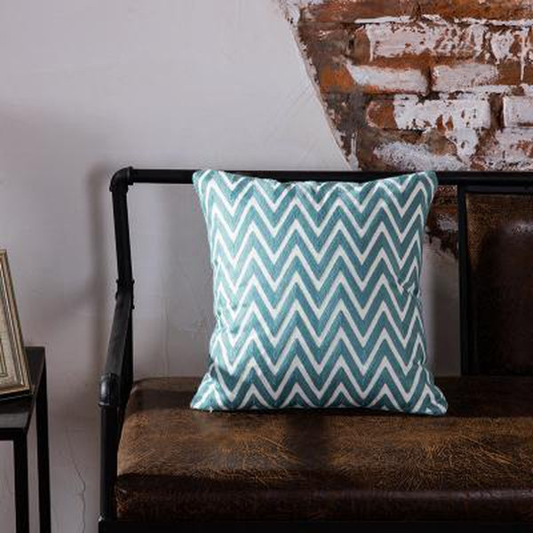 Light Teal Blue Cushion Covers-TipTopHomeDecor