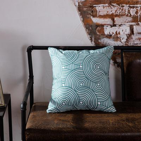 Soft teal 2024 throw pillows