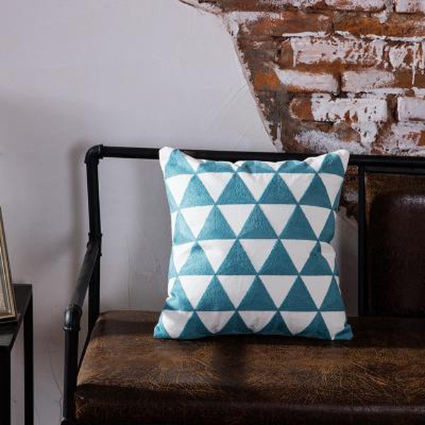 Light Teal Blue Cushion Covers-TipTopHomeDecor