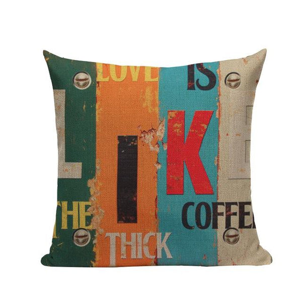 Vintage Love Hope Home Cushion Covers-Tiptophomedecor-Interior-Design-Home-Decor