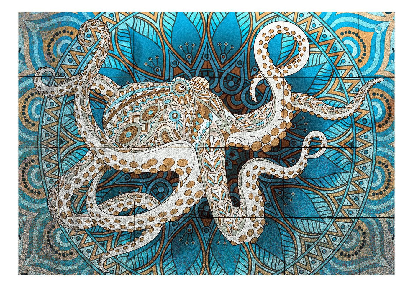 Wall mural - Zen Octopus-TipTopHomeDecor