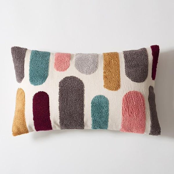 Modern Abstract Dots Embroidered Pillow Covers-TipTopHomeDecor