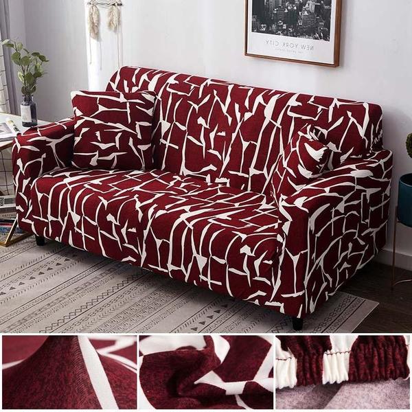 Modern Crackle Stretch Sofa Cover