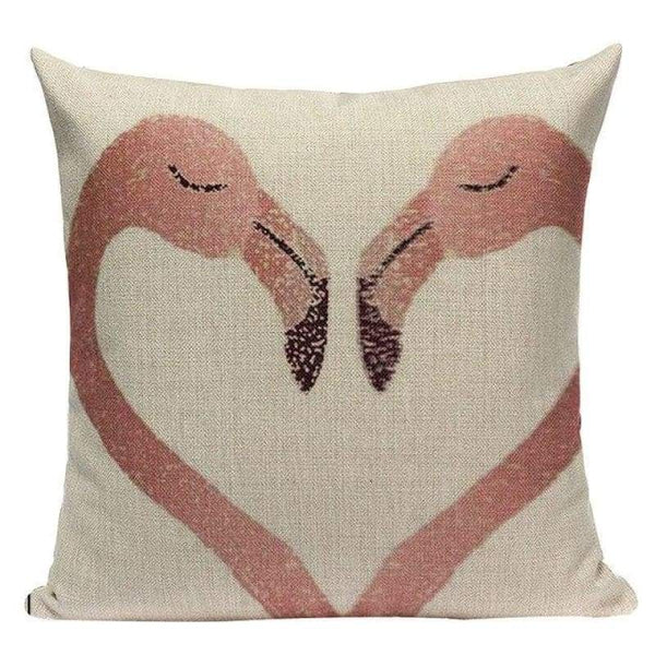 Tiptophomedecor Modern Pink Flamingo Cushion Covers