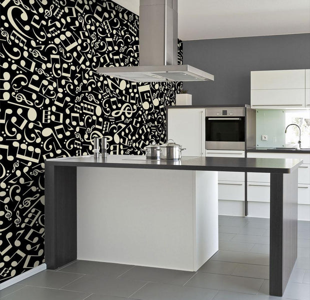 Wall mural - Music notes-TipTopHomeDecor