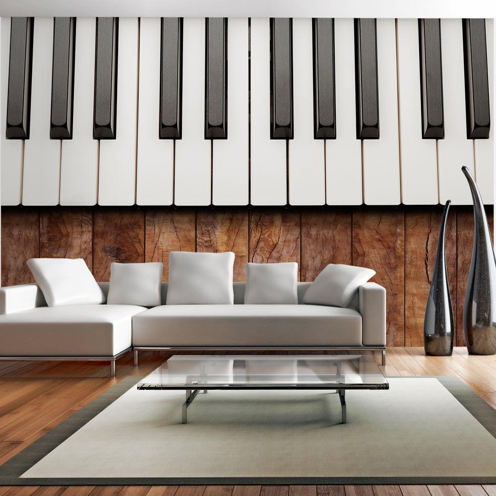 Wall mural - Inspired by Chopin - mahogany-TipTopHomeDecor