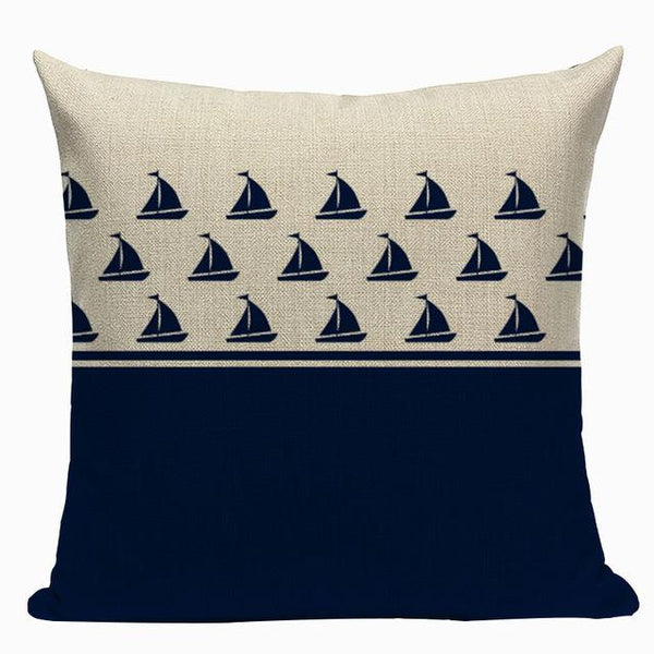  Swono Nautical Rope Throw Pillow Cases Pack of 2, Marine Fishing  Net Marine Knots Square Cushion Covers Decor Pillow Covers for Couch Sofa  Home Decoration 18 X 18 Inches Pillowcases Navy