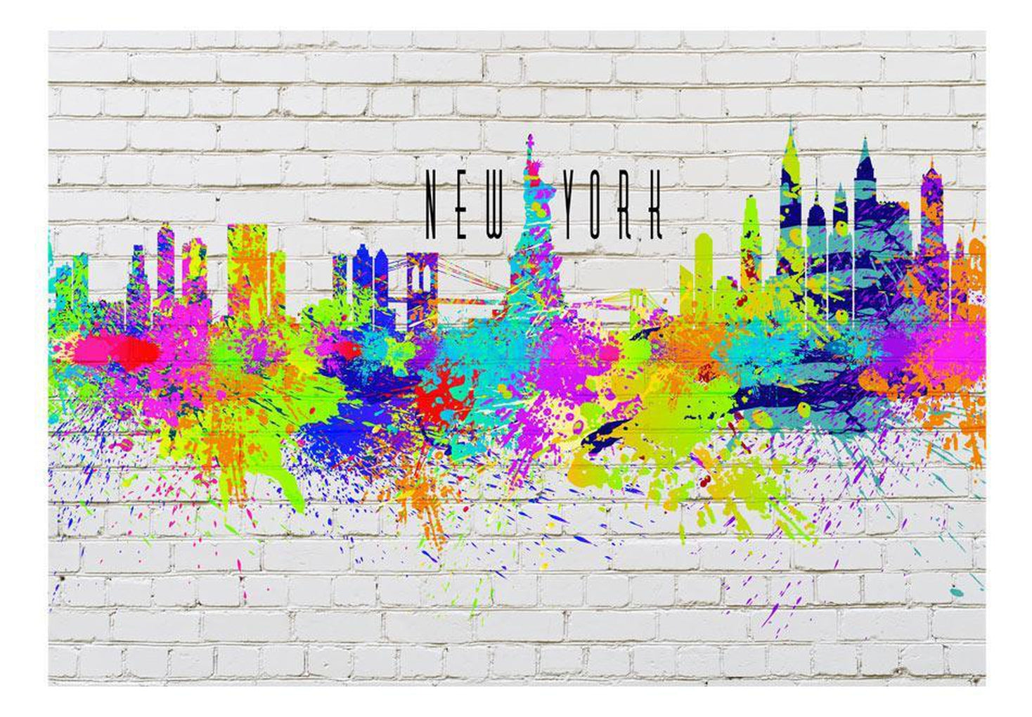Wall mural - Colors of New York-TipTopHomeDecor