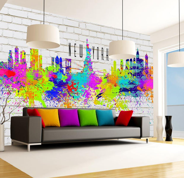 Wall mural - Colors of New York-TipTopHomeDecor
