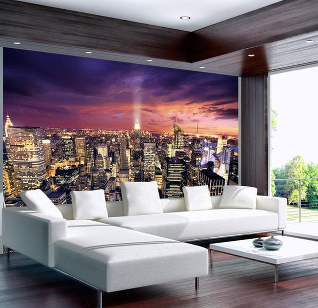 Wall mural - Evening in New York City-TipTopHomeDecor