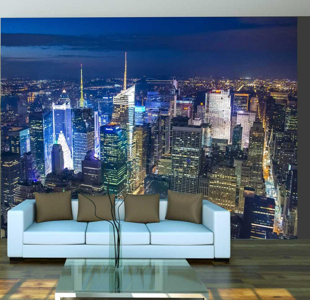 Wall mural - Manhattan - night-TipTopHomeDecor