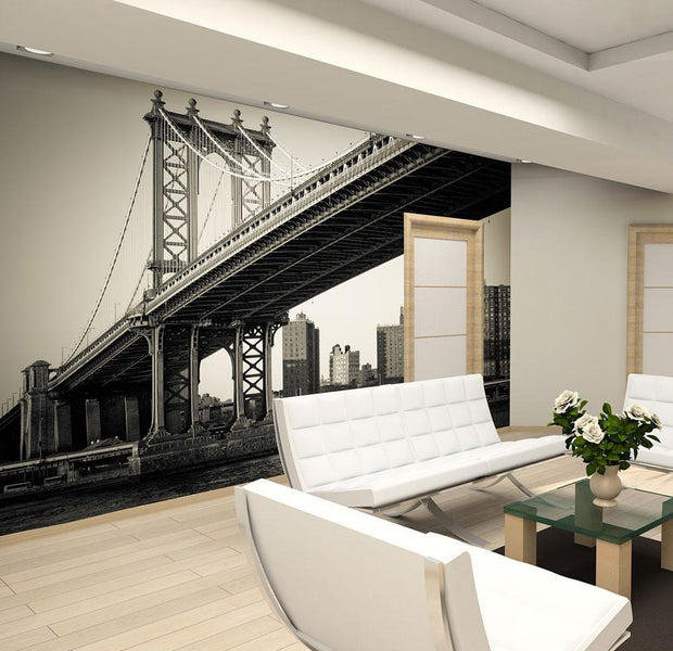 Wall mural - Manhattan Bridge, New York-TipTopHomeDecor