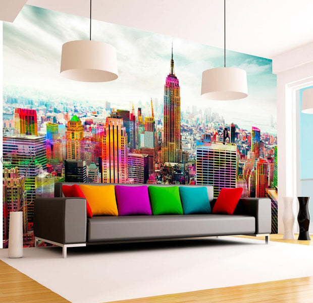 Wall mural - Colors of New York City-TipTopHomeDecor