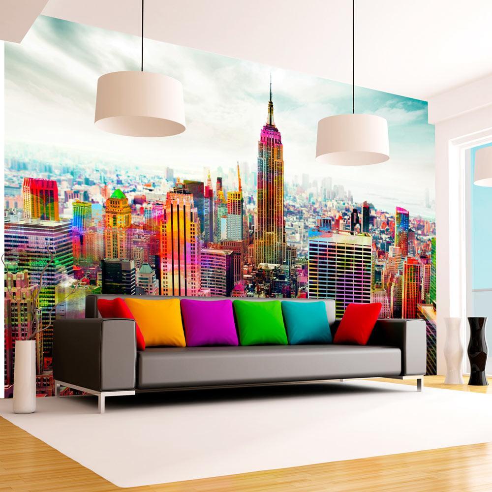 Wall mural - Colors of New York City-TipTopHomeDecor