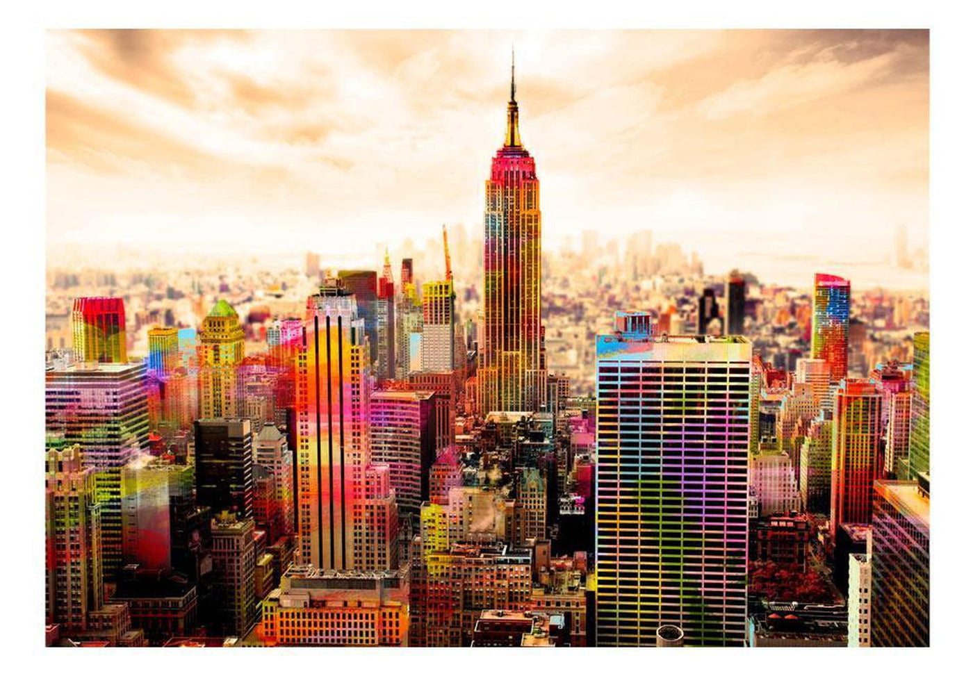 Wall mural - Colors of New York City III-TipTopHomeDecor