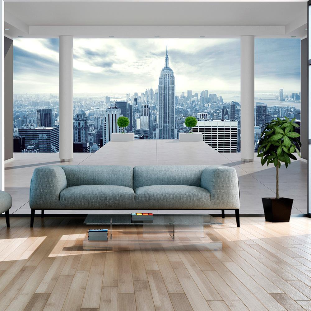 Wall mural - Cold city-TipTopHomeDecor