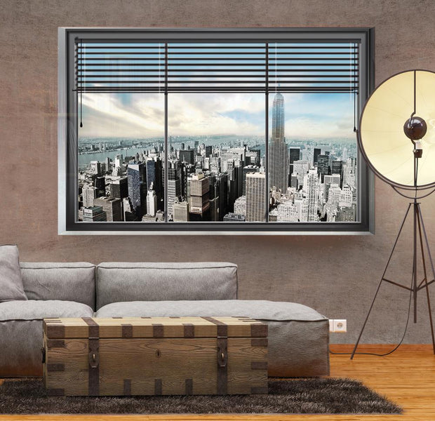 Wall mural - New York window-TipTopHomeDecor