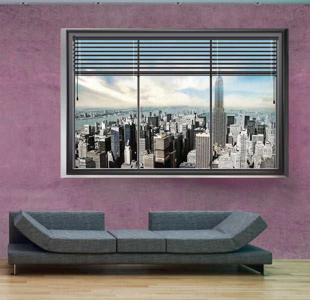Wall mural - New York window II-TipTopHomeDecor