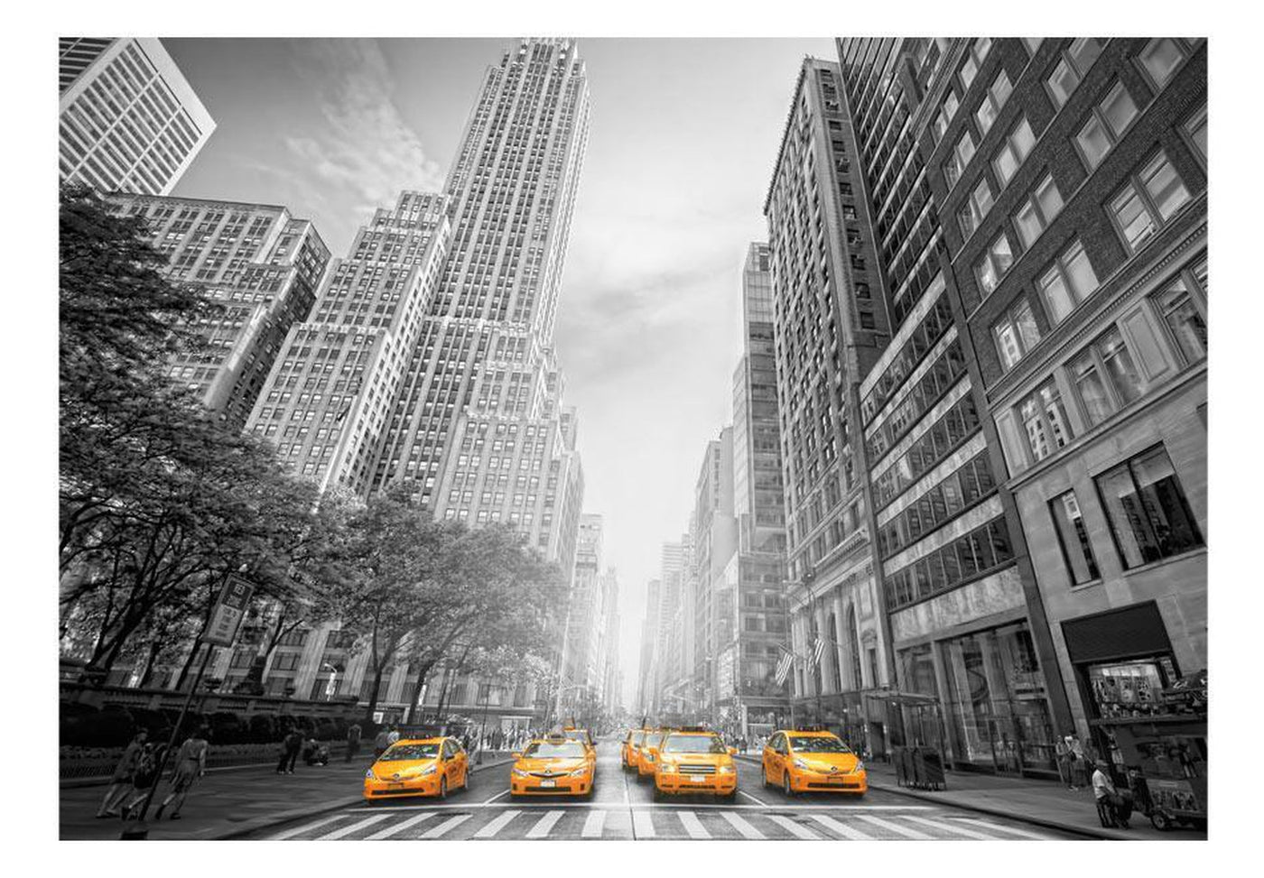 Wall mural - New York - yellow taxis-TipTopHomeDecor