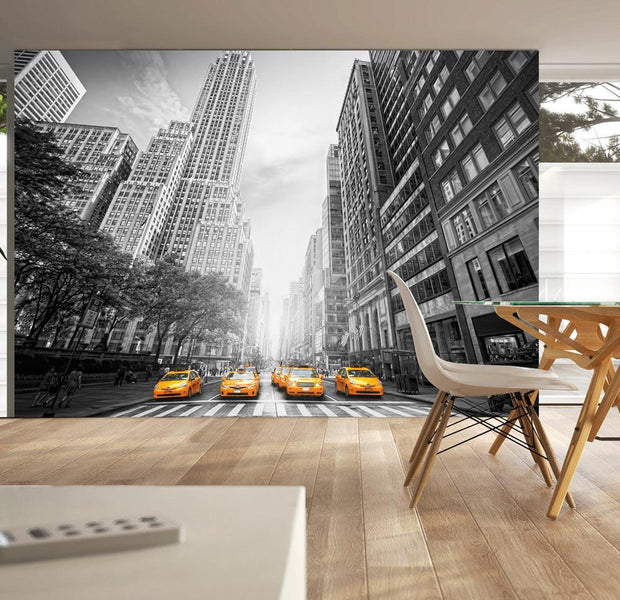 Wall mural - New York - yellow taxis-TipTopHomeDecor