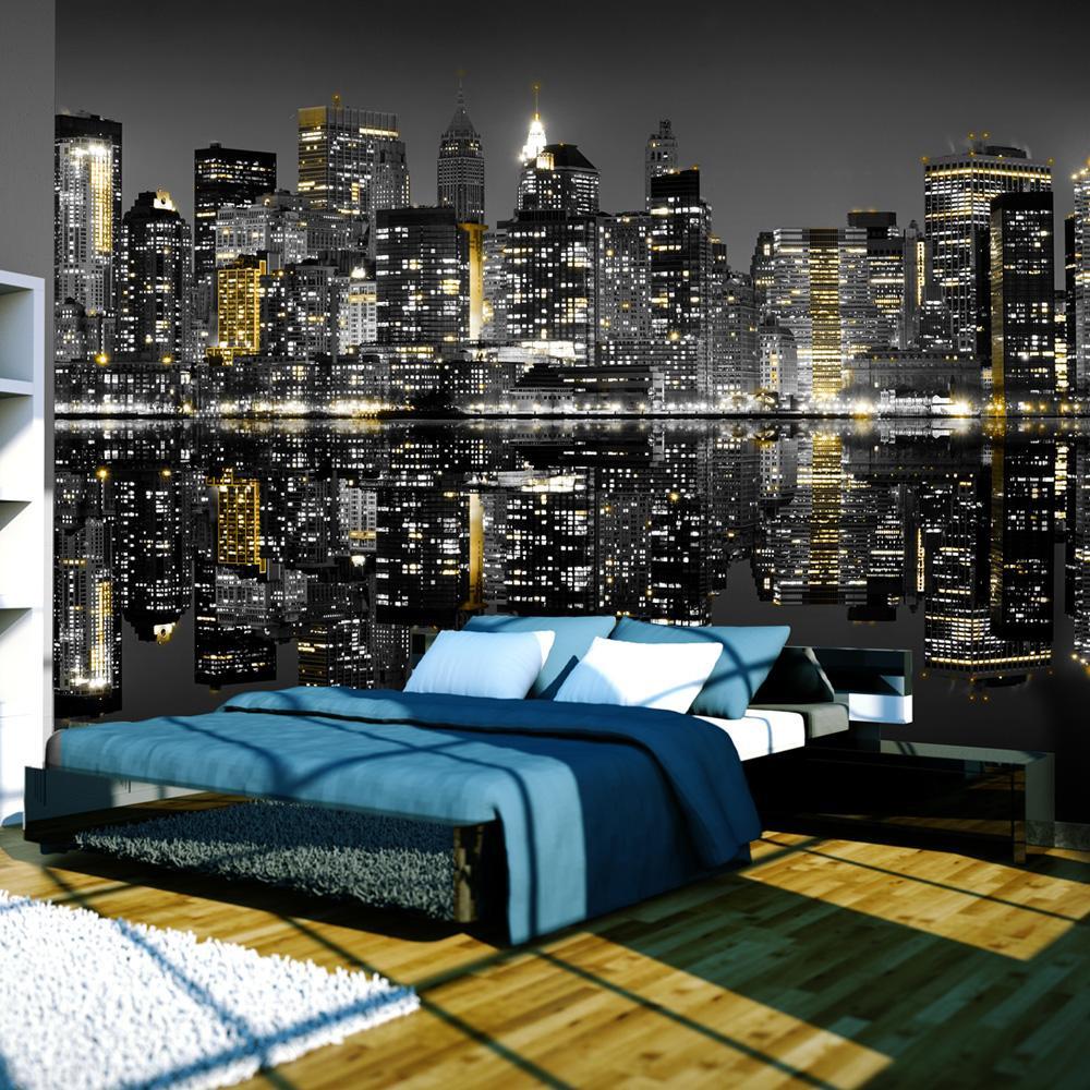 Wall mural - Gold and silver - NYC-TipTopHomeDecor