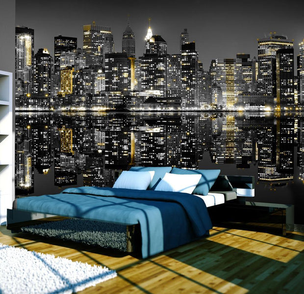 Wall mural - Gold and silver - NYC-TipTopHomeDecor