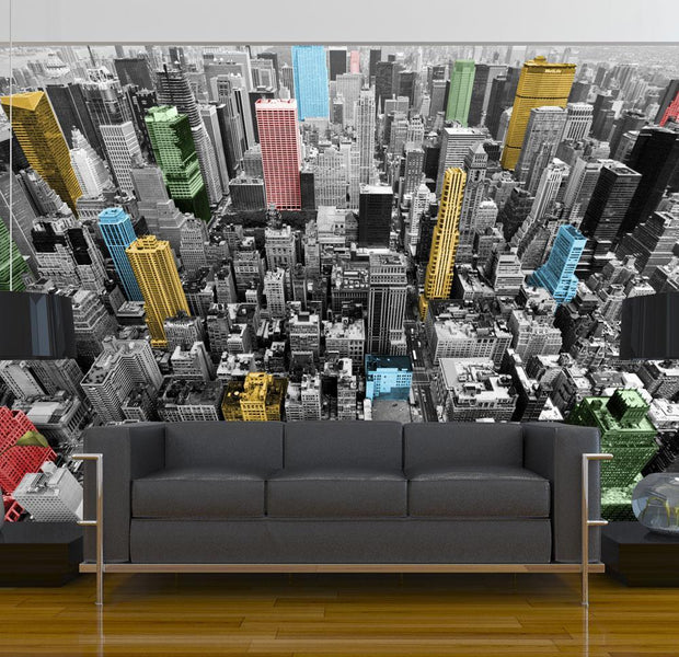 Wall mural - NY kaleidoscope-TipTopHomeDecor