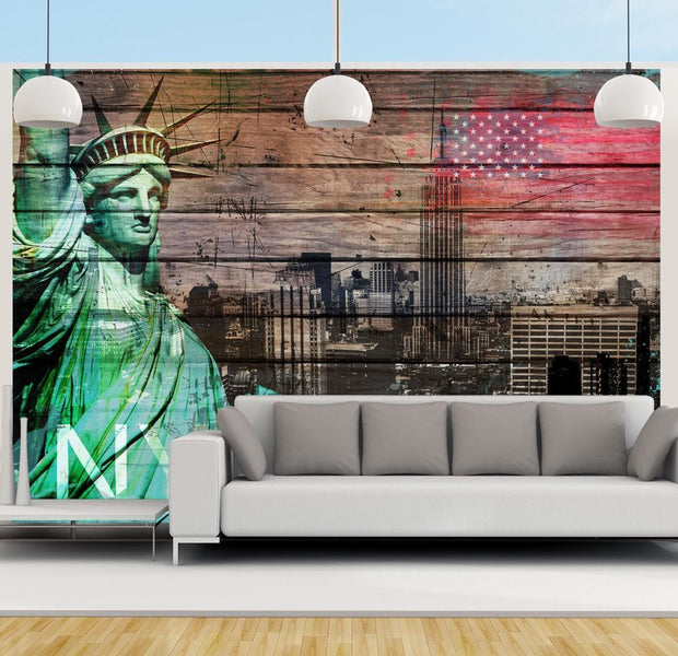 Wall mural - NYC symbols-TipTopHomeDecor