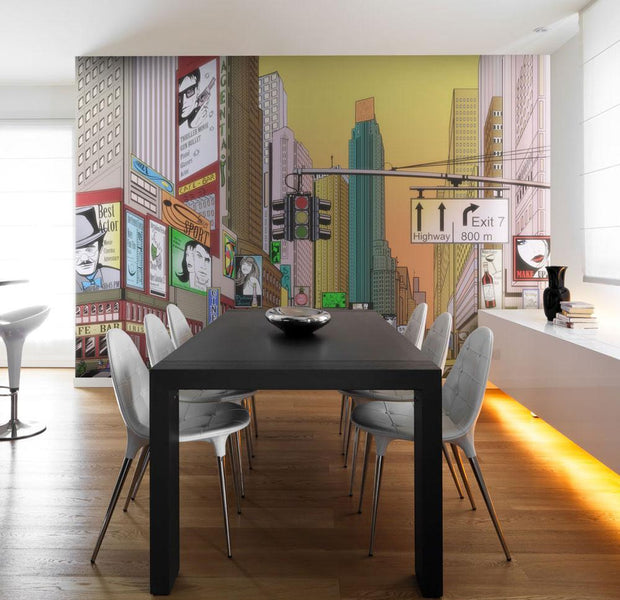 Wall mural - Rush hour - NY-TipTopHomeDecor